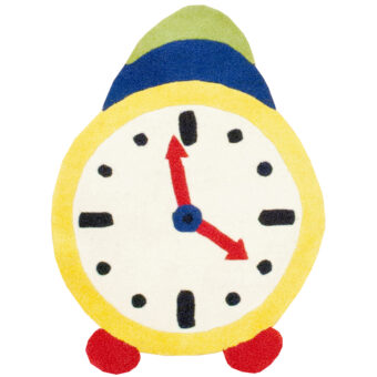 Indo Hand-tufted Clock Wool Rug (2'8 x 3'8)
