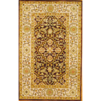 Indo Hand-tufted Wool Rug (5' x 8')