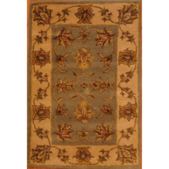 Indo Hand-tufted Mahal Wool Rug (2' x 3')