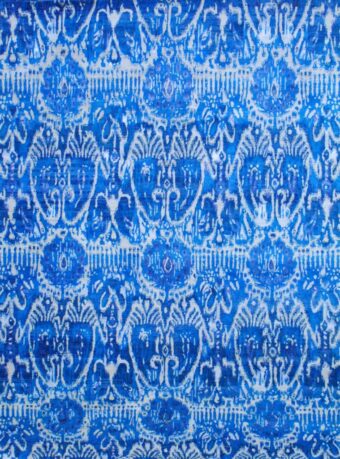Indo Hand-knotted Sari Rug (Tana Bana) (8' x 10')