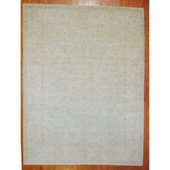 Afghan Hand-knotted Vegetable Dye (9' x 11'9)