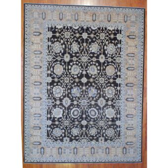 Afghan Hand-knotted Vegetable Dye (9'3 x 12'1)