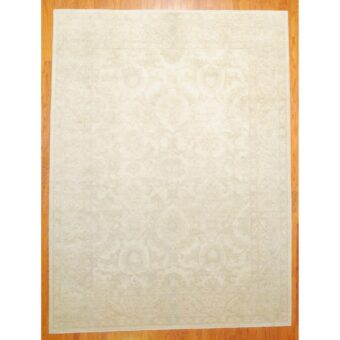 Afghan Hand-knotted Vegetable Dye Wool Rug (9'1 x 12'7)