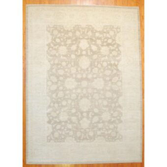Afghan Hand-knotted Vegetable Dye Wool Rug (9'2 x 12'6)