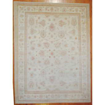 Afghan Hand-knotted Vegetable Dye Wool Rug (8'11 x 11'7)