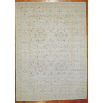Afghan Hand-knotted Vegetable Dye Wool Rug (8'7 x 11'10)