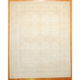 Afghan Hand-knotted Vegetable Dye Wool Rug (9'4 x 11'8)
