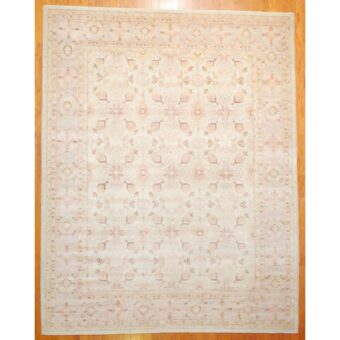 Afghan Hand-knotted Vegetable Dye Wool Rug (9'1 x 11'6)