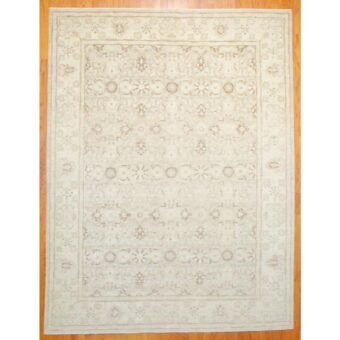 Afghan Hand-knotted Vegetable Dye Wool Rug (9' x 11'9)