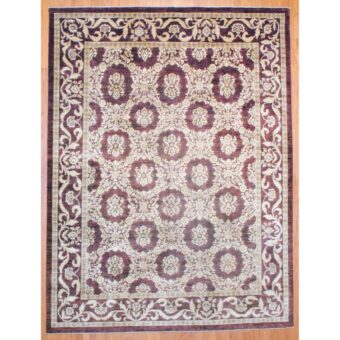Afghan Hand-knotted Vegetable Dye Wool Rug (8'10 x 11'9)