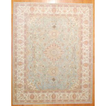 Afghan Hand-knotted Vegetable Dye Wool Rug (9' x 11'4)