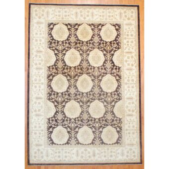 Afghan Hand-knotted Vegetable Dye (7'11 x 11'3)