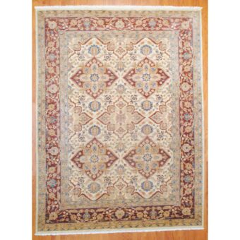 Afghan Hand-knotted Vegetable Dye Wool Rug (9' x 12')