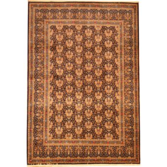 Persian Hand-knotted Mashad Wool Rug (6'10 x 10')