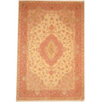 Persian Hand-knotted Fine Tabriz Wool Rug (6'8 x 9'10)