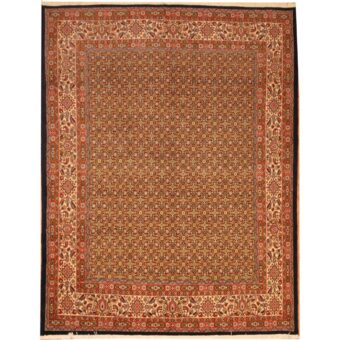 Persian Hand-knotted Moud Wool Rug (6'7 x 8'5)