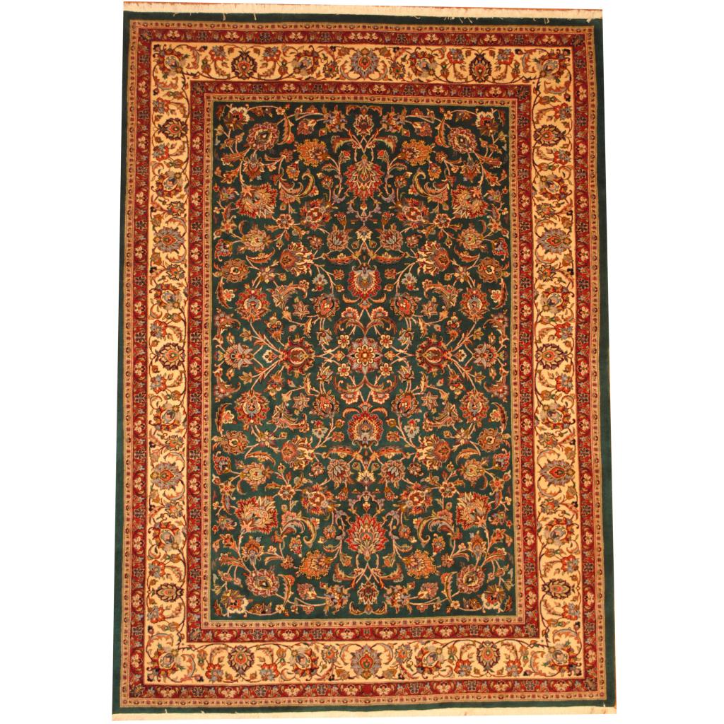 Persian Hand-knotted Tabriz Wool Rug (6'7 x 9'3)