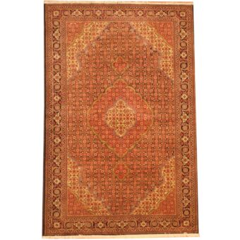 Persian Hand-knotted Tabriz Wool Rug (6'6 x 9'9)
