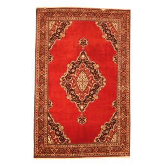 Persian Hand-knotted Bidjar Silk Rug (6'7 x 10'4)
