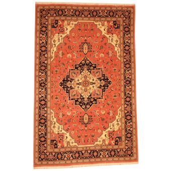 Persian Hand-knotted Tabriz (6'6 x 10'3)