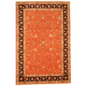 Persian Hand-knotted Tabriz (6'7 x 9'11)