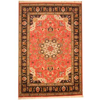 Persian Hand-knotted Tabriz (6'8 x 9'9)
