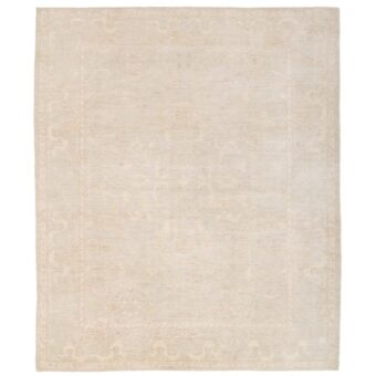 Afghan Hand-knotted Vegetable Dye Fine Oushak Wool Rug (8'5 x 10')