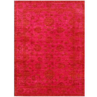 Afghan Hand-knotted Vegetable Over-Dye Oushak Wool Rug (8'1 x 11')