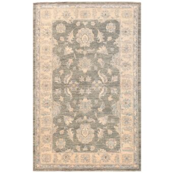 Afghan Hand-knotted Vegetable Dye Oushak Wool Rug (3'1 x 4'10)
