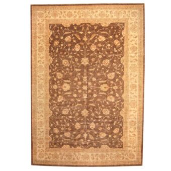 Afghan Hand-knotted Vegetable Dye Oushak Wool Rug (11'8 x 17)