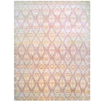 Afghan Hand-knotted Vegetable Dye Ikat Wool Rug (11'9 x 15')