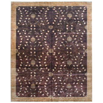 Afghan Hand-knotted Vegetable Dye Wool Rug (12' x 14'10)