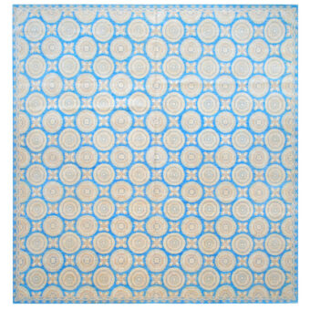 Afghan Hand-knotted Vegetable Dye Wool Rug (12' x 12')