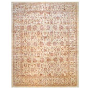 Afghan Hand-knotted Vegetable Dye Wool Rug (12' x 16'2)