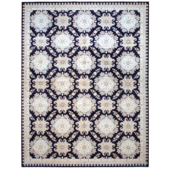 Afghan Hand-knotted Vegetable Dye Wool Rug (12' x 15'8)