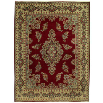Persian Hand-knotted Tribal Kerman Wool Rug (9'10 x 13'2)