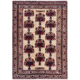 Afghan Hand-knotted Tribal Balouchi Wool Rug (6'11 x 9'8)