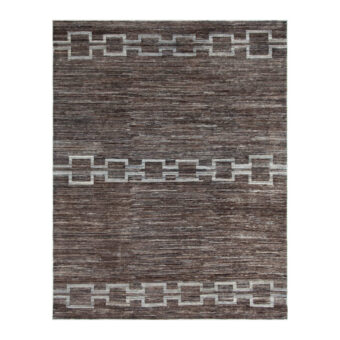 Afghan Hand-knotted Vegetable Dye Gabbeh Wool Rug (8'10 x 10')