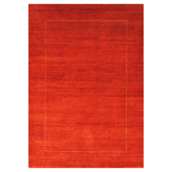 Indo Hand-knotted Gabbeh Wool Rug (4'10 x 7')