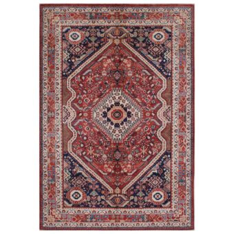 Afghan Hand-knotted Vegetable Dye Farahan Wool Rug (5'7 x 8'2)