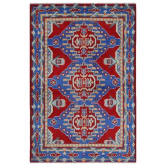 Afghan Hand-knotted Kargahi Wool Rug (3'3 x 5')