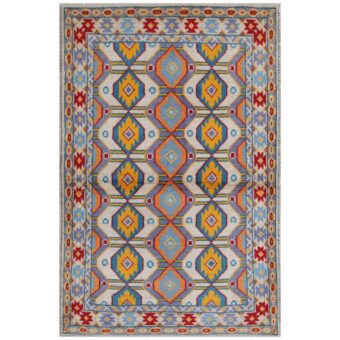 Afghan Hand-knotted Kargahi Wool Rug (3'2 x 5')