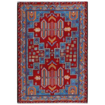 Afghan Hand-knotted Kargahi Wool Rug (3'2 x 5')