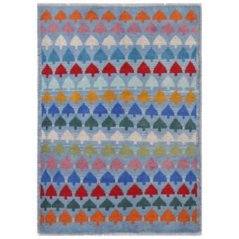 Afghan Hand-knotted Kargahi Wool Rug (2'8 x 3'10)