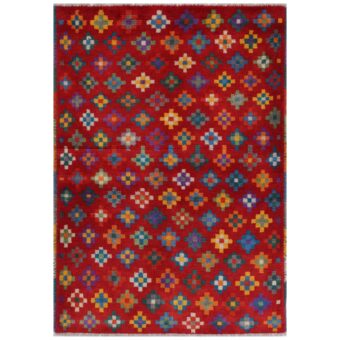 Afghan Hand-knotted Kargahi Wool Rug (2'8 x 4')
