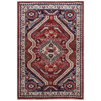 Afghan Hand-knotted Vegetable Dye Farahan Wool Rug (2'6 x 3'9)