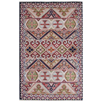 Afghan Hand-knotted Vegetable Dye Farahan Wool Rug (2'8 x 4'2)