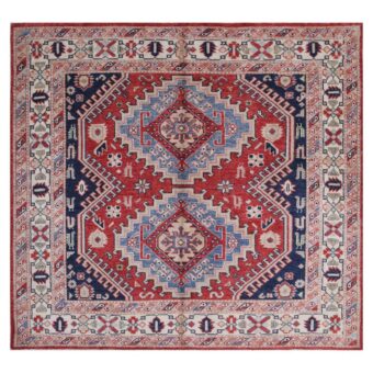 Afghan Hand-knotted Vegetable Dye Farahan Wool Rug (6'4 x 5'10)