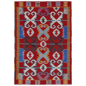 Afghan Hand-knotted Kargahi Wool Rug (2'7 x 4')