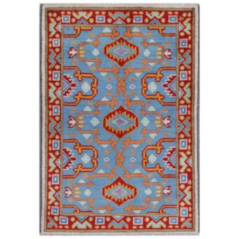 Afghan Hand-knotted Kargahi Wool Rug (2'7 x 4')